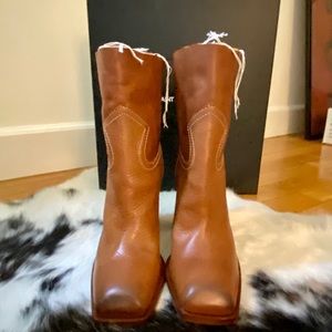 Saint Laurent High Heel Ankle Boot